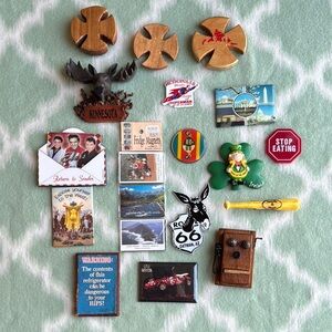 Assorted Decorative Magnets Collection